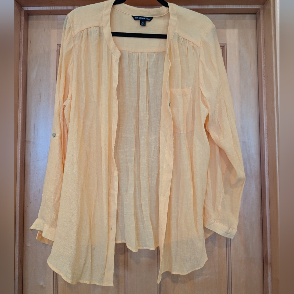 Zac & Rachel Soft Yellow Top